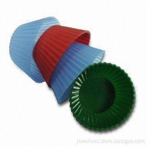 Cake Molds, Made of Silicone, Various Colors are Available